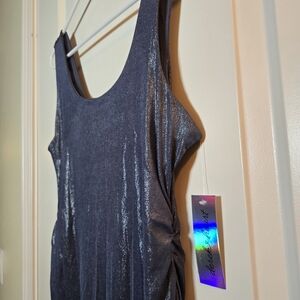 Derek Heart Blue Dress NWT